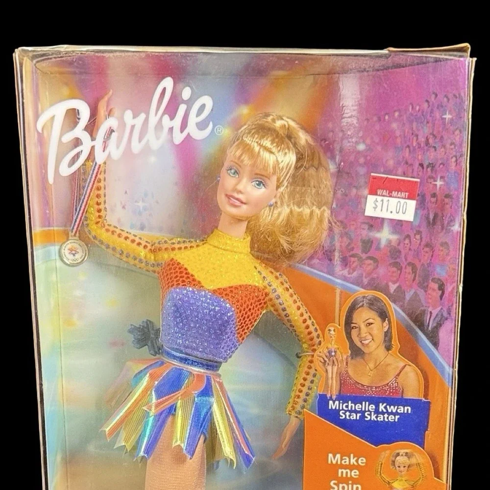 Mattel Star Skater Barbie Doll Olympic Winter Games #53375 2002 NIB READ